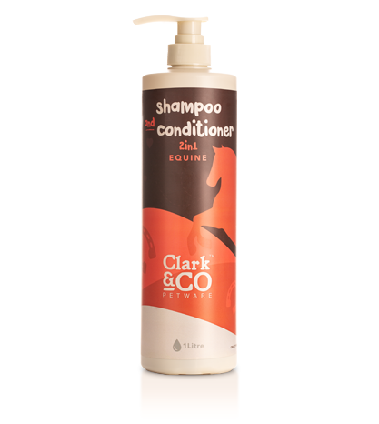2 in 1 Shampoo & Conditioner Equine Vanilla1ltr