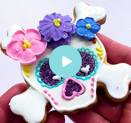 Day of the Dead-inspired cookies