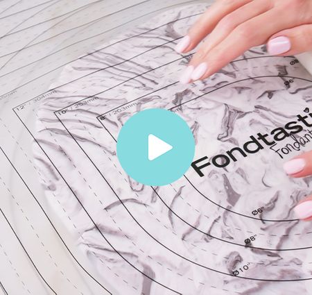 Fondant made easy with Fondtastic Fondant Mat