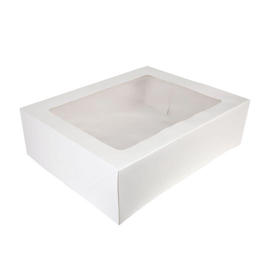 MONDO CAKE BOX 6IN TALL RECT 12X18IN