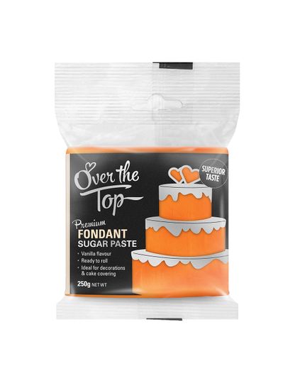 OTT SUNSET ORANGE FONDANT 250GM