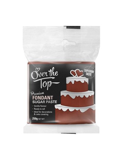 OTT WARM BROWN FONDANT 250GM