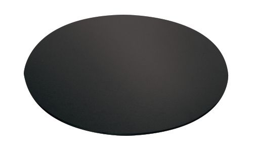 MONDO CAKE BOARD ROUND BLACK 15IN