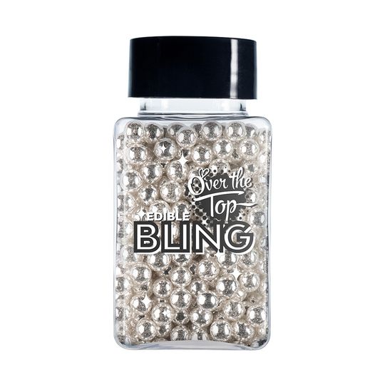 OTT BLING SILVER PEARLS 70G - 4MM