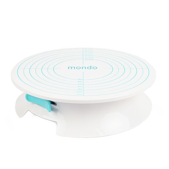 MONDO CAKE ROTATING TURNTABLE WITH BRAKE 30CM