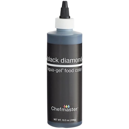 CHEFMASTER LIQUA-GEL BLACK DIAMOND10.5OZ