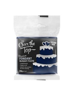 OTT NAVY BLUE FONDANT 250GM