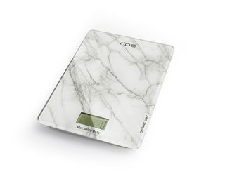 RIPE KITCHEN SCALE WHITE MARBLE 5KG