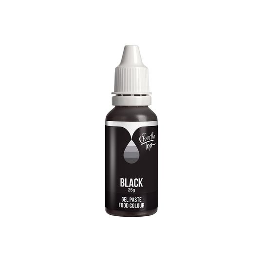 OTT GEL FOOD COLOUR - BLACK 25G