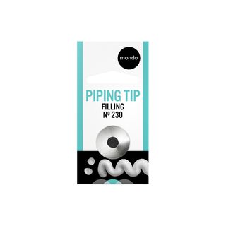MONDO #230 S/S FILLING PIPING TIP