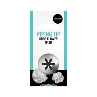 MONDO #2D S/S DROP FLOWER PIPING TIP