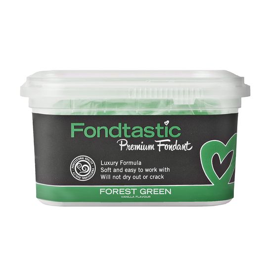 FONDTASTIC FONDANT FOREST GREEN 250G