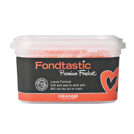 FONDTASTIC FONDANT ORANGE 250G