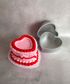 MONDO PRO HEART CAKE PAN 10IN/25X7.5CM
