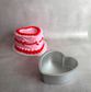 MONDO PRO HEART CAKE PAN 10IN/25X7.5CM