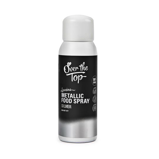 OTT METALLIC FOOD SPRAY SILVER 48GM