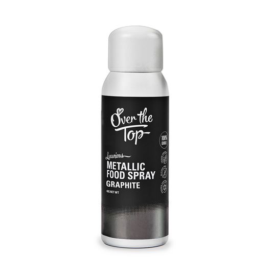 OTT METALLIC FOOD SPRAY GRAPHITE 48GM