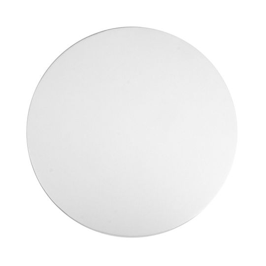 MONDO CAKE BOARD ROUND 12IN WHITE - 3MM COMPRESSED