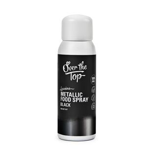 OTT METALLIC FOOD SPRAY BLACK 48GM