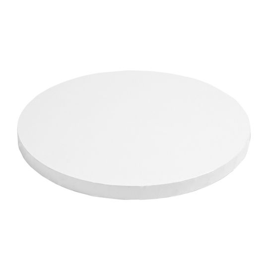 MONDO 12MM CAKE BOARD ROUND WHITE 10IN