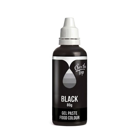 OTT GEL FOOD COLOUR - BLACK 80G