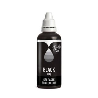 OTT GEL FOOD COLOUR - BLACK 80G
