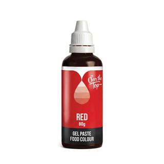 OTT GEL FOOD COLOUR - RED 80G