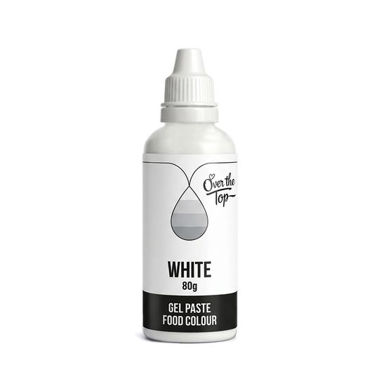 OTT GEL FOOD COLOUR - WHITE 80G