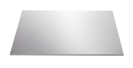 MONDO CAKE BOARD RECT SILVER 9X12INCH