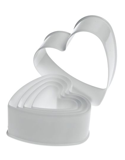 MONDO COOKIE CUTTER SET HEART 5PC