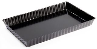 MONDO L/B RECT QUICHE PAN N/S 30x20cm