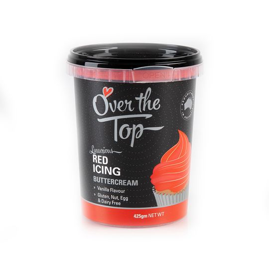 OTT BUTTERCREAM RED 425G