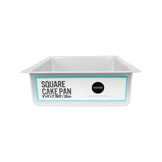 8 (20cm) Square Pan With Lid - Shop