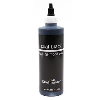 CHEFMASTER LIQUA-GEL COAL BLACK 10.5OZ