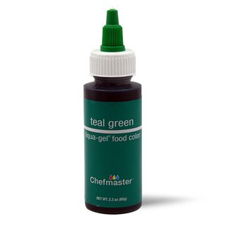 CHEFMASTER LIQUA-GEL TEAL GREEN 2.3OZ