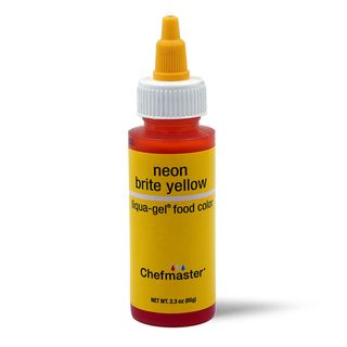 CHEFMASTER LIQUA-GEL NEON YELLOW 2.3OZ