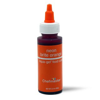 CHEFMASTER LIQUA-GEL NEON ORANGE 2.3OZ