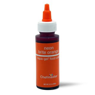 CHEFMASTER LIQUA-GEL NEON ORANGE 2.3OZ