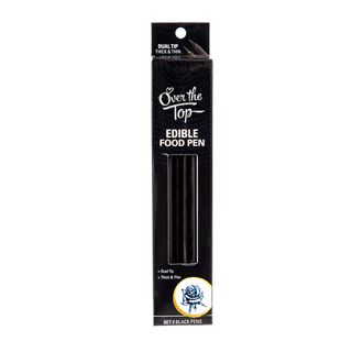 Americolor Gourmet Writer Food Decorating Pens, Black - 2 count