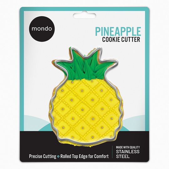 Pineapple Cookie Cutter, Shaped Cookie Cutter, Fondant Cutter 