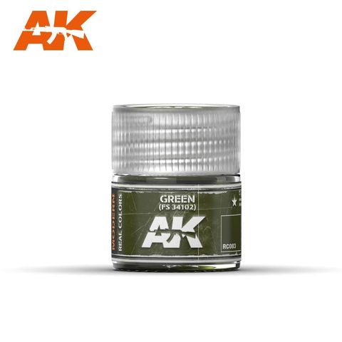 AK Interactive Real Colours Green FS 34102  10ml