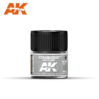 AK Interactive Real Colours Staubgrau-Dusty Grey RAL 7037 10ml