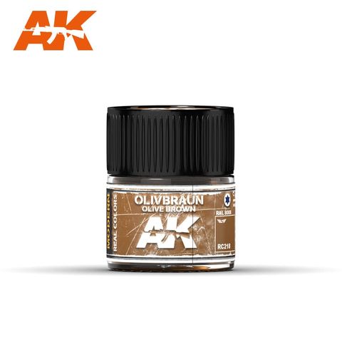 AK Interactive Real Colours Olive Braun-Olive Brown RAL 8008 10ml