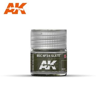 AK Interactive Real Colours Bsc Nº34 Slate 10ml