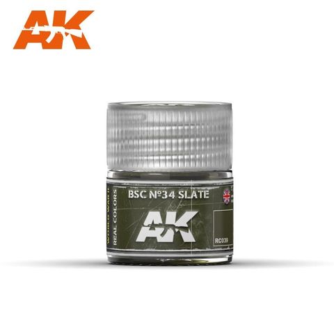 AK Interactive Real Colours Bsc Nº34 Slate 10ml