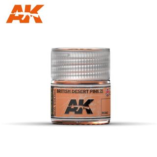 AK Interactive Real Colours Bristish Desert Pink Zi  10ml
