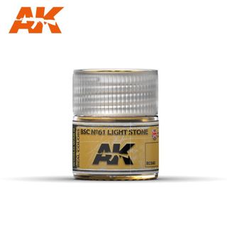 AK Interactive Real Colours Bsc Nº61 Light Stone 10ml