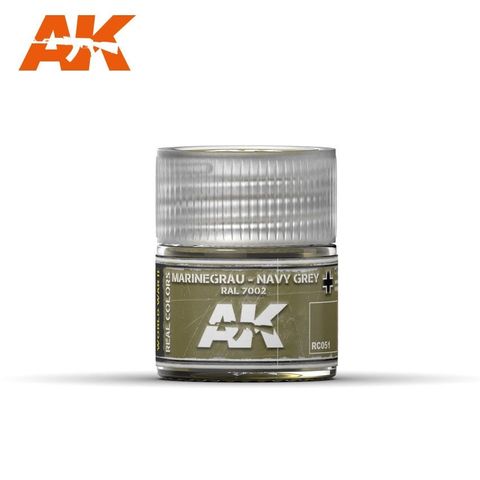 AK Interactive Real Colours Marinegrau-Navy Grey RAL 7002  10ml