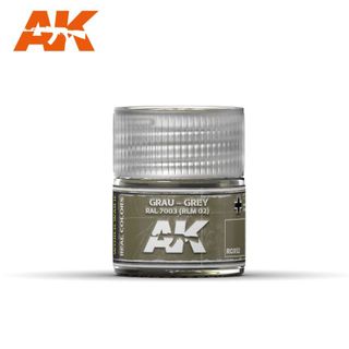AK Interactive Real Colours Grau-Grey RAL 7003 (RLM 02) 10ml