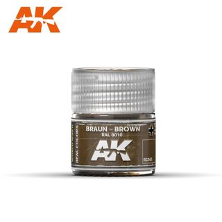 AK Interactive Real Colours Braun-BrownRAL 8010 10ml